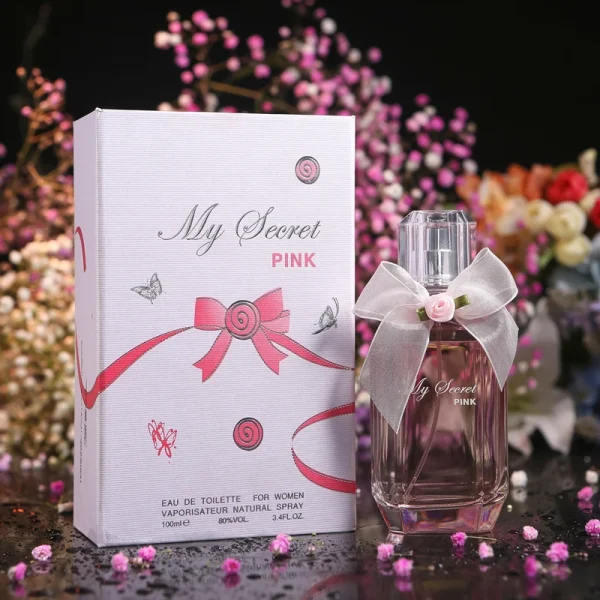 100ml Price Floral Scent Female Women Parfum With Glass Bottle - Image 2