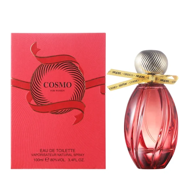 COSMO 100ml Red Color Perfume with Glass Bottle - Image 5