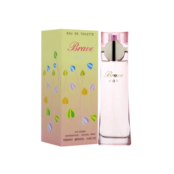 Brave Hot pink for Lady Long Lasting Sweet and Fresh Perfume 100ml 88248