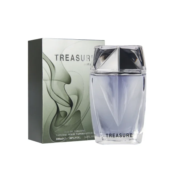 Manufacturing 100 ml Treasure Crystal Shape Date Men Perfume - Image 2